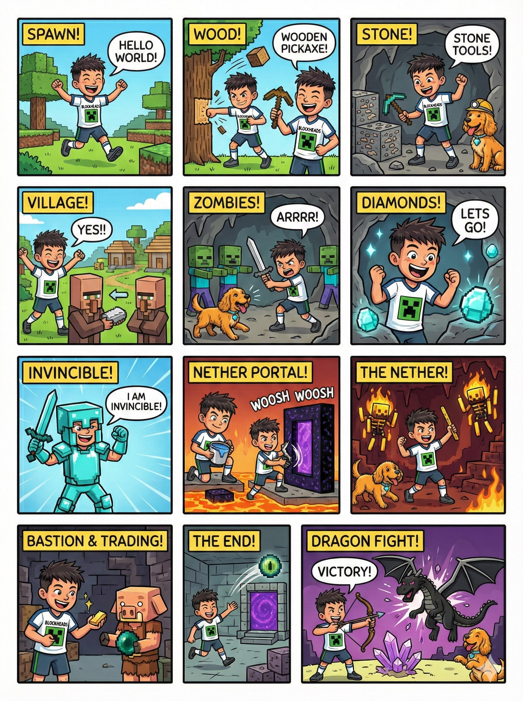 Defeat the ender dragon