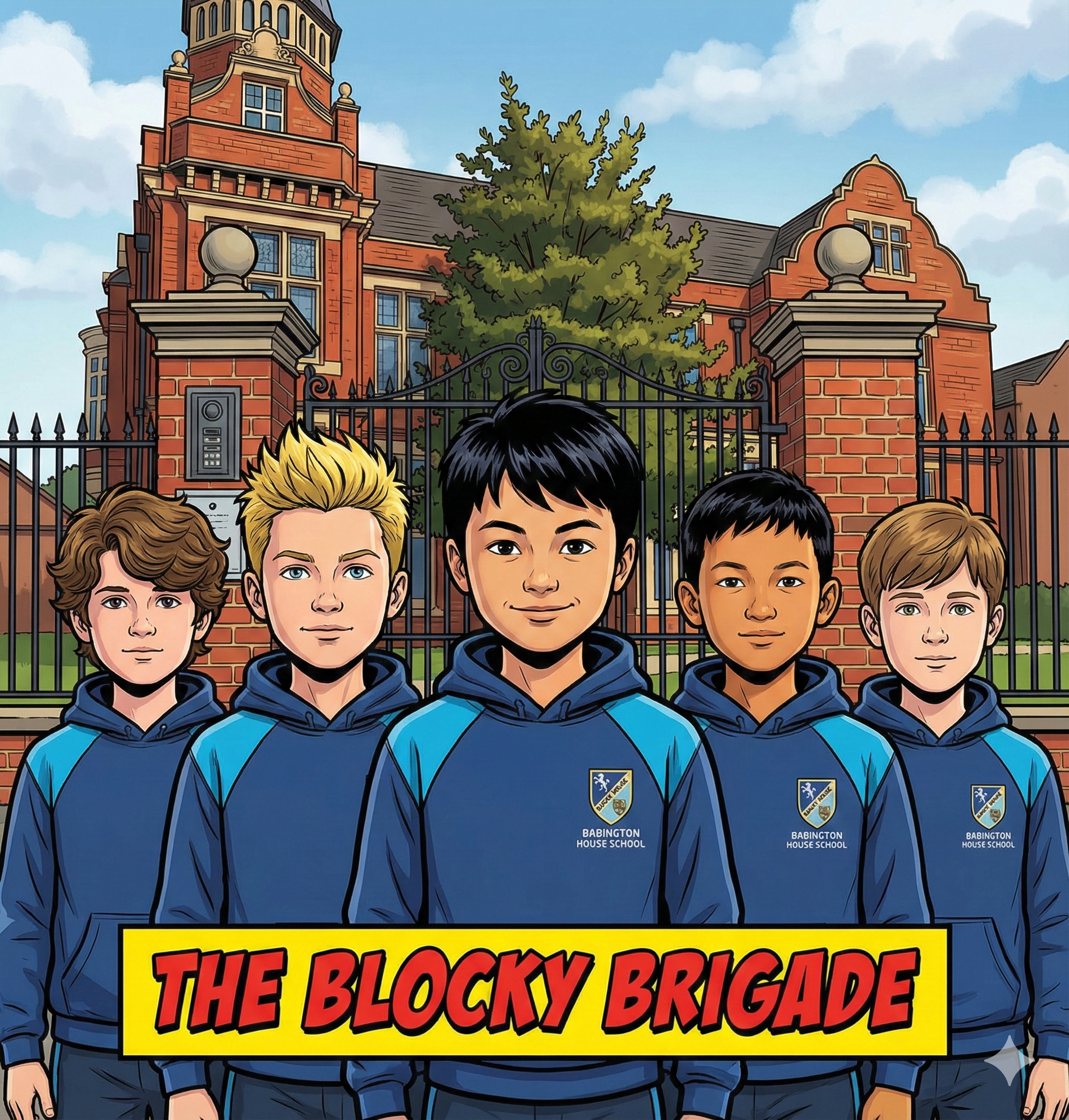 Story, The blocky brigade.